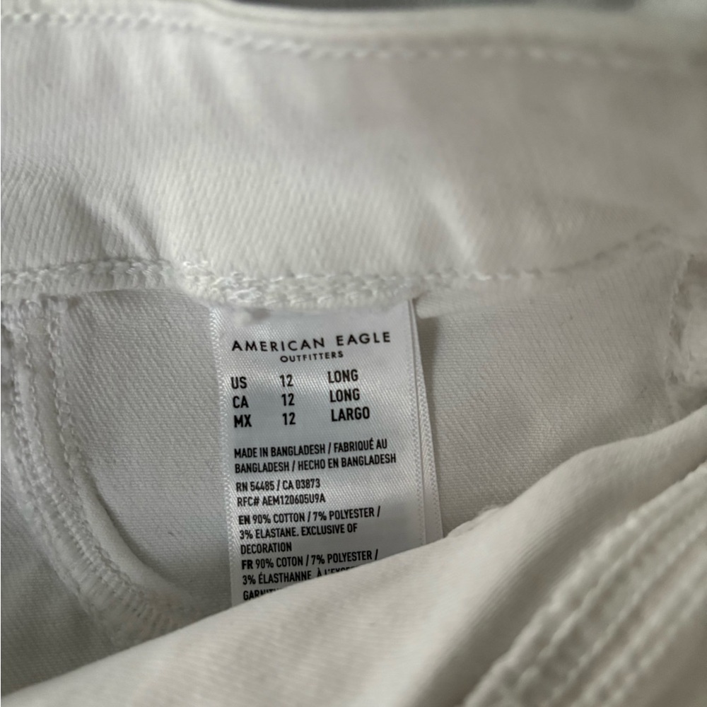 American Eagle Outfitters White Skinny Jeans - Picture 1 of 2